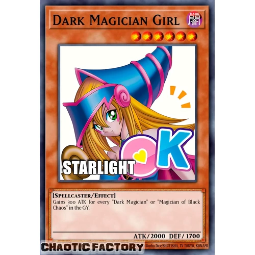RA05-EN084 Dark Magician Girl Starlight rare 1st Edition NM