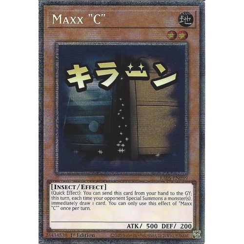 RA05-EN089 Maxx C STAMP Starlight rare 1st Edition NM