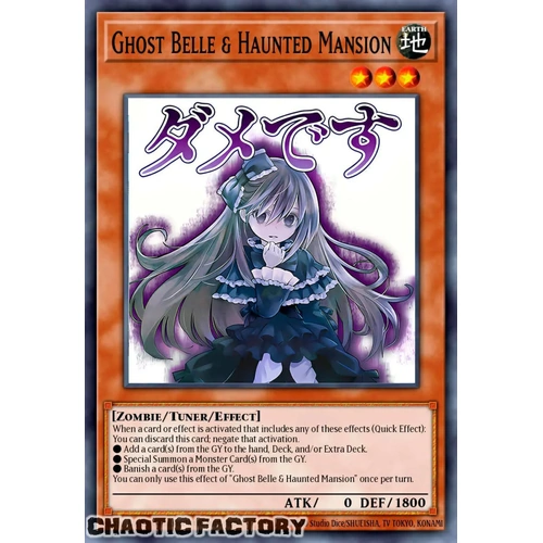 RA05-EN092 Ghost Belle & Haunted Mansion Ultra Rare 1st Edition NM