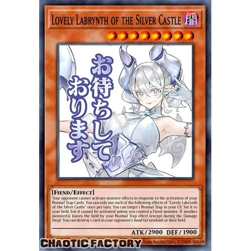 RA05-EN099 Lovely Labrynth of the Silver Castle Ultra Rare 1st Edition NM