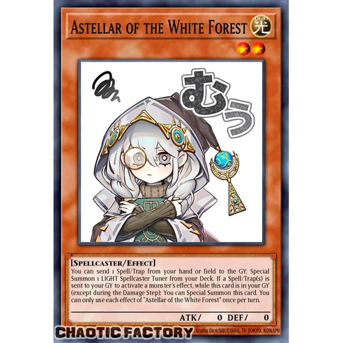 RA05-EN100 Astellar of the White Forest Ultra Rare 1st Edition NM