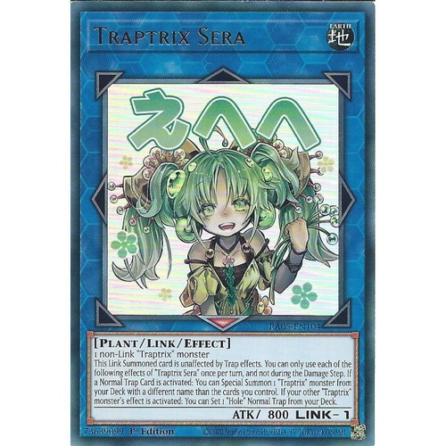 RA05-EN104 Traptrix Sera STAMP Ultra Rare 1st Edition NM