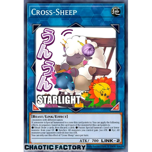 RA05-EN106 Cross-Sheep Starlight rare 1st Edition NM