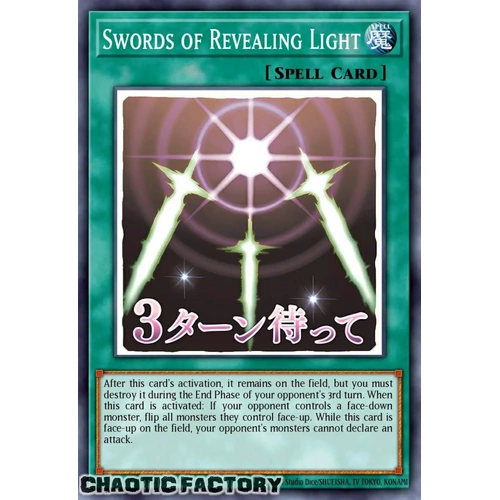 RA05-EN109 Swords of Revealing Light Ultra Rare 1st Edition NM