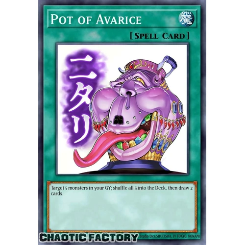 RA05-EN114 Pot of Avarice Ultra Rare 1st Edition NM