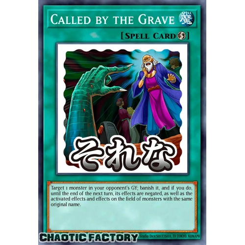 RA05-EN117 Called by the Grave Ultra Rare 1st Edition NM