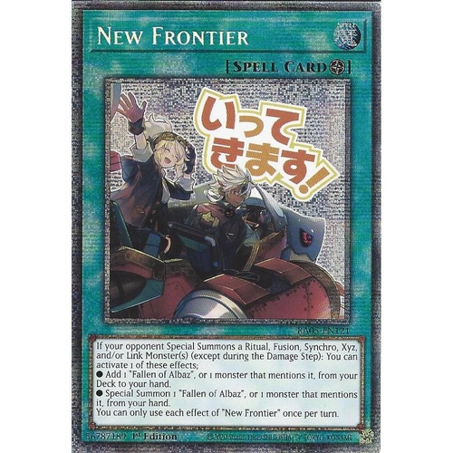 RA05-EN121 New Frontier STAMP Starlight rare 1st Edition NM