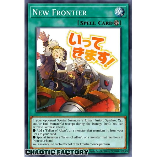 RA05-EN121 New Frontier Ultra Rare 1st Edition NM
