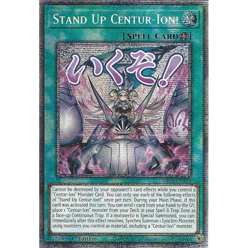 RA05-EN122 Stand Up Centur-Ion! STAMP Starlight rare 1st Edition NM