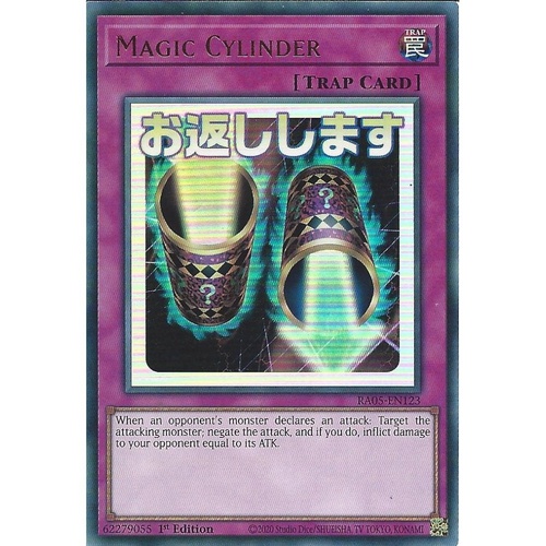 RA05-EN123 Magic Cylinder STAMP Ultra Rare 1st Edition NM