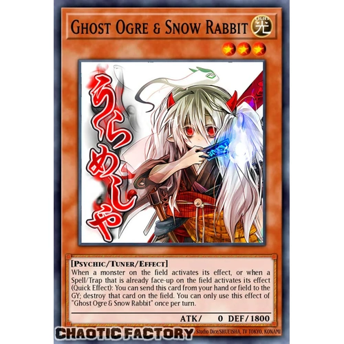 RA05-EN131 Ghost Ogre & Snow Rabbit Ultra Rare 1st Edition NM