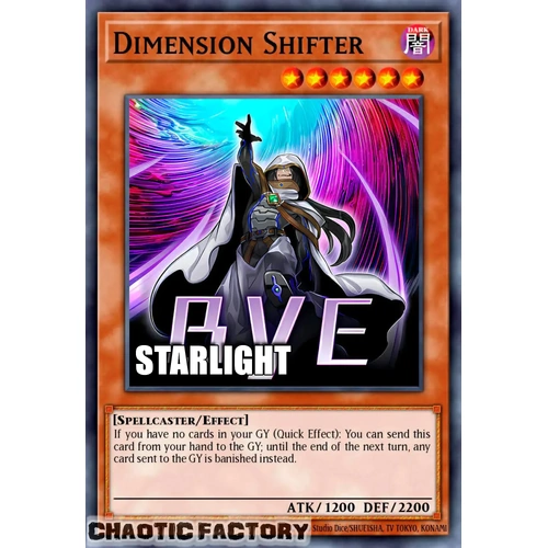 RA05-EN132 Dimension Shifter Starlight rare 1st Edition NM