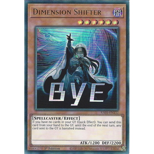 RA05-EN132 Dimension Shifter STAMP Ultra Rare 1st Edition NM