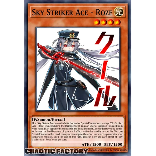 RA05-EN133 Sky Striker Ace - Roze Ultra Rare 1st Edition NM