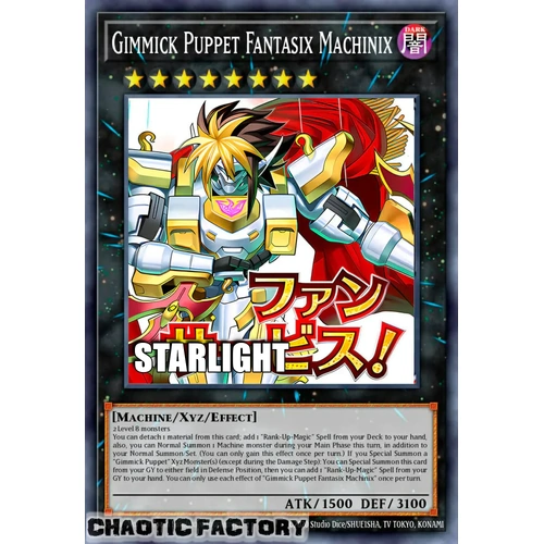 RA05-EN137 Gimmick Puppet Fantasix Machinix Starlight rare 1st Edition NM