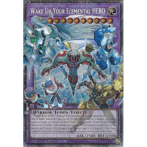 RA05-EN142 Wake Up Your Elemental HERO OVERFRAME Starlight rare 1st Edition NM