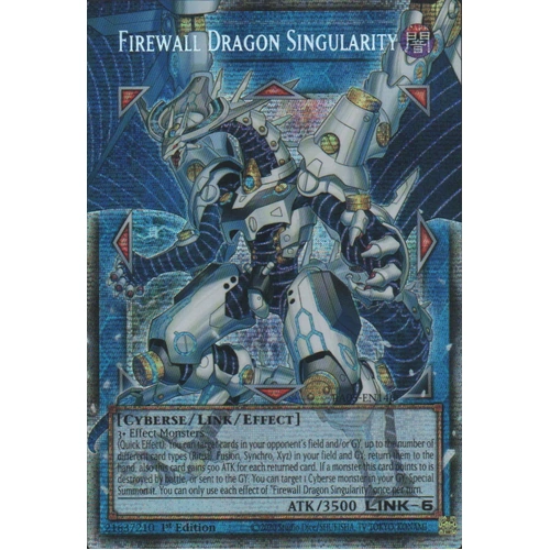 RA05-EN146 Firewall Dragon Singularity OVERFRAME Starlight rare 1st Edition NM