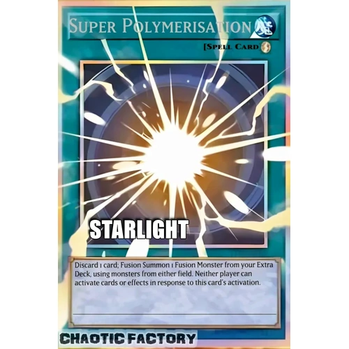 RA05-EN149 Super Polymerization (extended art) Starlight rare 1st Edition NM