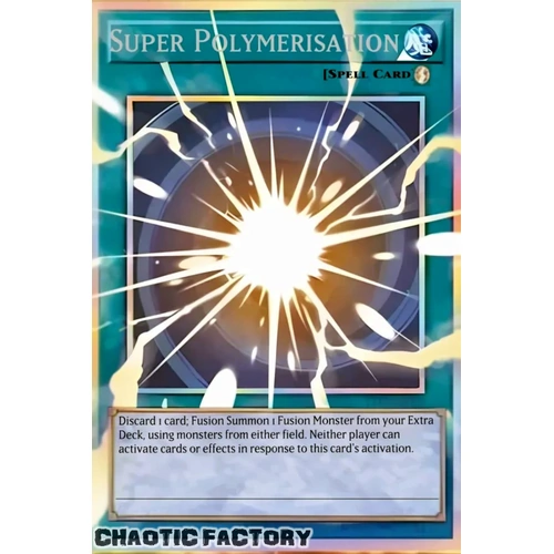 RA05-EN149 Super Polymerization (extended art) Ultra Rare 1st Edition NM