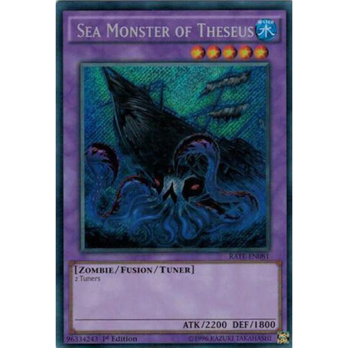  Sea Monster of Theseus RATE-EN081 Secret Rare 1st Edition NM