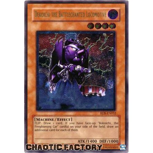 ULTIMATE RARE RDS-EN032 Dekoichi The Battlechanted Locomotive Unlimited Edition NM