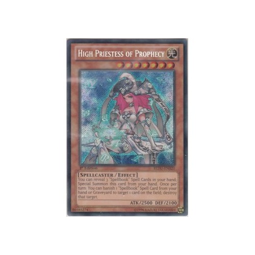 High Priestess of Prophecy - REDU-EN020 - Secret Rare 1st Edition NM