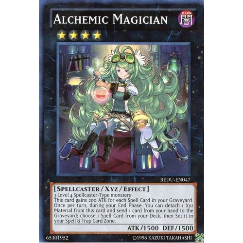 Alchemic Magician REDU-EN047 UNLIMITED Edition Super Rare NM