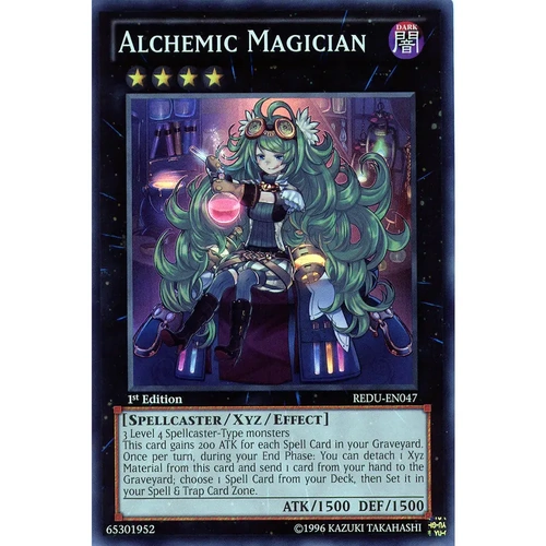 Alchemic Magician REDU-EN047 1st Edition Super Rare NM