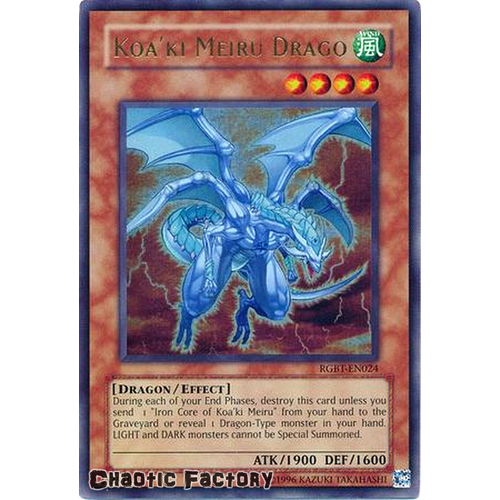 Koa'Ki Meiru Drago - RGBT-EN024 - Ultra Rare Unlimited NM