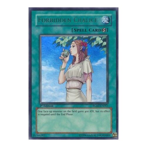 RGBT-EN061 - Forbidden Chalice - Ultra Rare 1st Edition NM