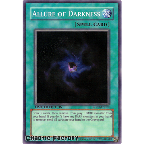 Allure of Darkness RGBT-ENSE2 - Super Rare Limited edition NM