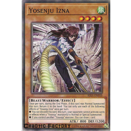 Yugioh RIRA-EN010 Yosenju Izna Common 1st Edition NM