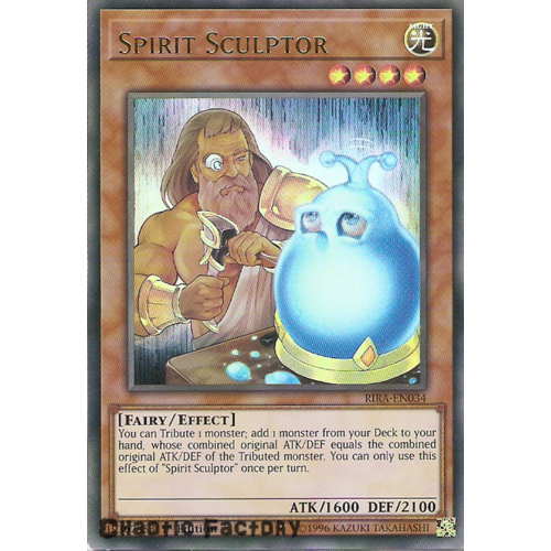 Yugioh RIRA-EN034 Spirit Sculptor Ultra Rare 1st Edition NM