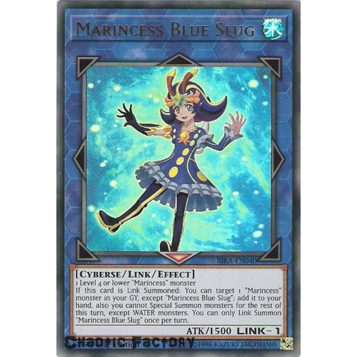 Yugioh RIRA-EN040 Marincess Blue Slug Ultra Rare 1st Edition NM