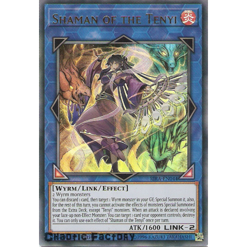 RIRA-EN044 Shaman of the Tenyi Ultra Rare UNLIMITED Edition NM