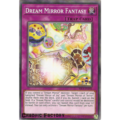 Yugioh RIRA-EN091 Dream Mirror Fantasy Common 1st Edition NM
