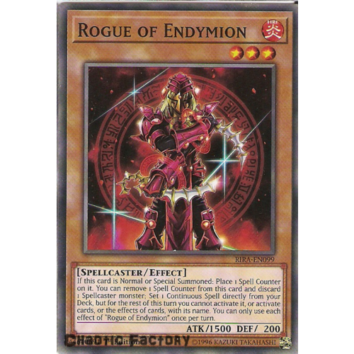 Yugioh RIRA-EN099 Rogue of Endymion Common 1st Edition NM