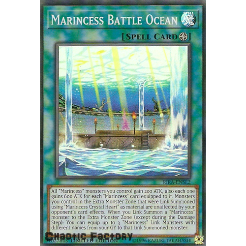 Yugioh RIRA-ENSE2 Marincess Battle Ocean Super Rare Limited Edition NM