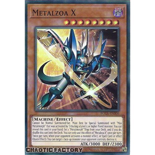 ROTA-EN006 Metalzoa X Super Rare 1st Edition NM