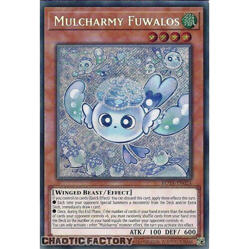 ROTA-EN024 Mulcharmy Fuwalos Secret Rare 1st Edition NM