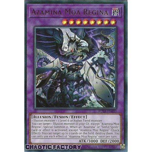 ROTA-EN033 Azamina Moa Regina Ultra Rare 1st Edition NM