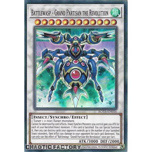 ROTA-EN036 Battlewasp - Grand Partisan the Revolution Super Rare 1st Edition NM