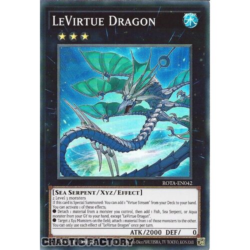 ROTA-EN042 LeVirtue Dragon Super Rare 1st Edition NM