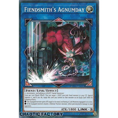 ROTA-EN045 Fiendsmith's Agnumday Super Rare 1st Edition NM