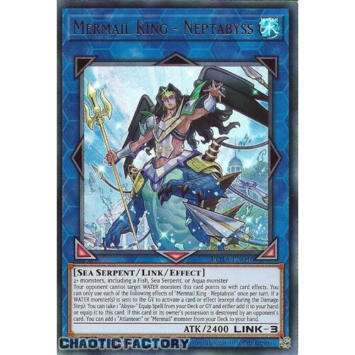ROTA-EN046 Mermail King - Neptabyss Ultra Rare 1st Edition NM