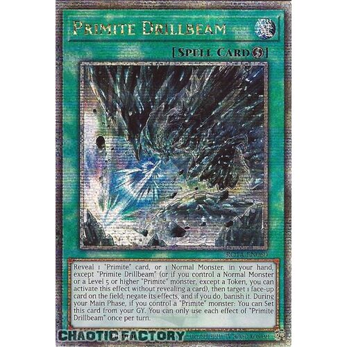 ROTA-EN060 Primite Drillbeam Quarter Century Secret Rare 1st Edition NM
