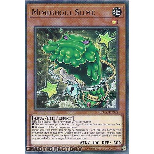 ROTA-EN092 Mimighoul Slime Super Rare 1st Edition NM