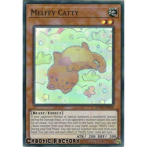 ROTD-EN018 Melffy Catty Super Rare 1st Edition NM