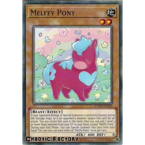 ROTD-EN020 Melffy Pony Common 1st Edition NM