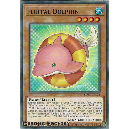 ROTD-EN021 Fluffal Dolphin Common 1st Edition NM